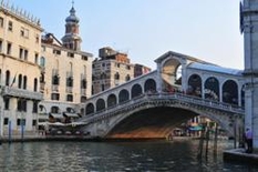 Rialto-Brücke in Venedig Rialto-Brücke in Venedig